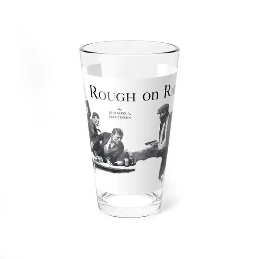 Rough on Rats, Real Detective, November 1932 (Magazine Illustration) Pint Glass 16oz 16oz - Go Mug Yourself