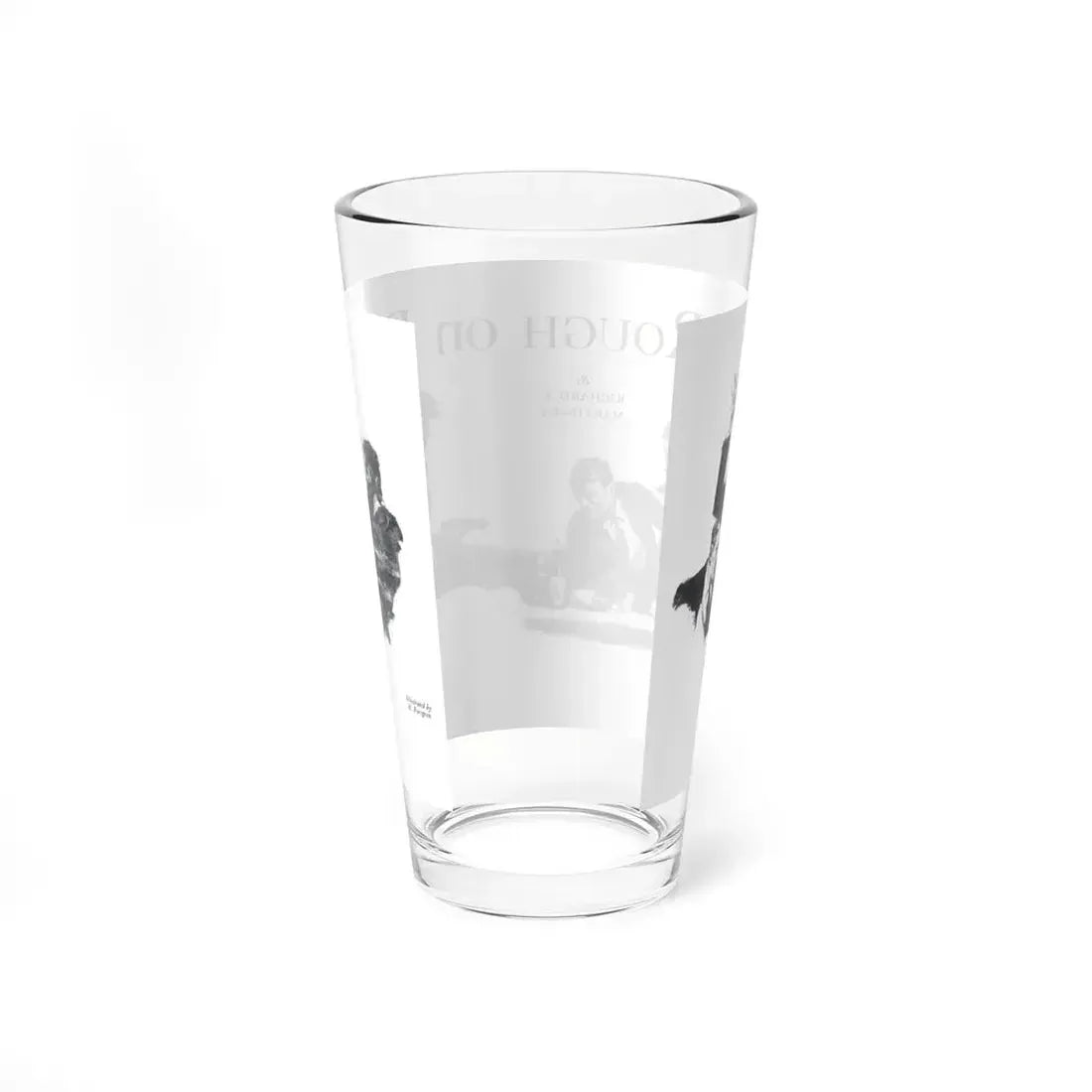 Rough on Rats, Real Detective, November 1932 (Magazine Illustration) Pint Glass 16oz - Go Mug Yourself