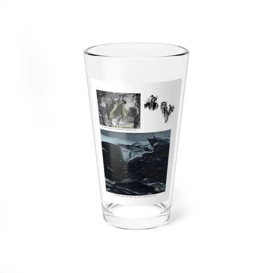 Rough Roads In Heaven, McCall's, August 1930 (Magazine Illustration) Pint Glass 16oz 16oz - Go Mug Yourself