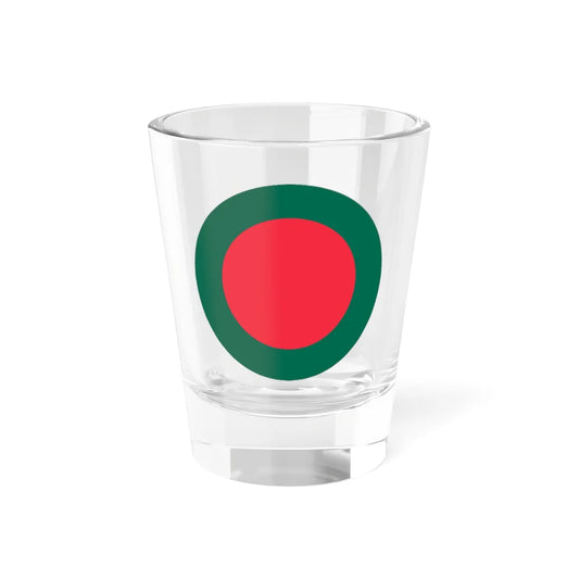 Round Flag of Bangladesh - centered (Bangladesh) Shot Glass 1.5oz 1.5oz - Go Mug Yourself
