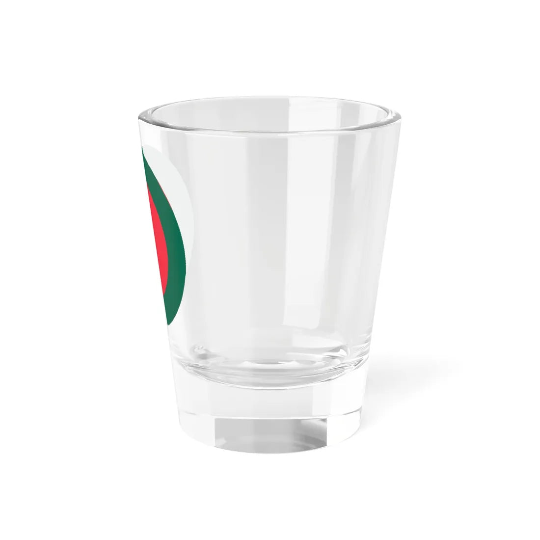 Round Flag of Bangladesh - centered (Bangladesh) Shot Glass 1.5oz - Go Mug Yourself