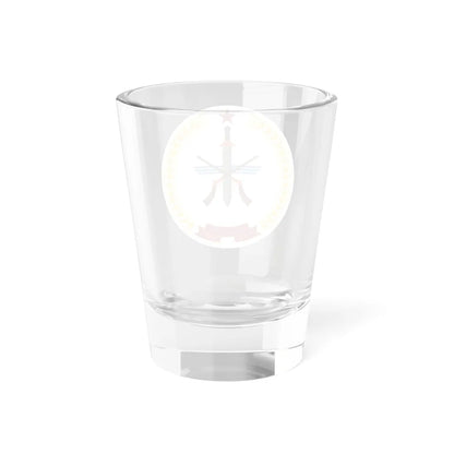 Roundel of Afghanistan 1987-1992  Army (Afghanistan) (Coat of Arms) Shot Glass 1.5oz - Go Mug Yourself