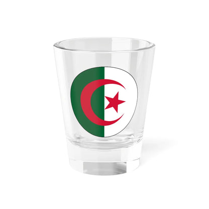 Roundel of Algeria (Algeria) Shot Glass 1.5oz 1.5oz - Go Mug Yourself
