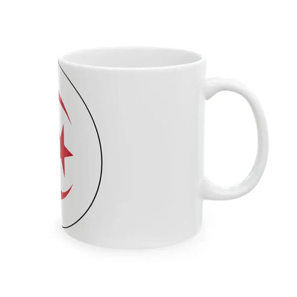 Roundel of Algeria (Algeria) White Coffee Mug - Go Mug Yourself