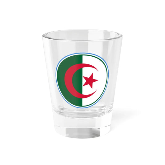 Roundel of Algeria  Type 2 (Algeria) Shot Glass 1.5oz 1.5oz - Go Mug Yourself