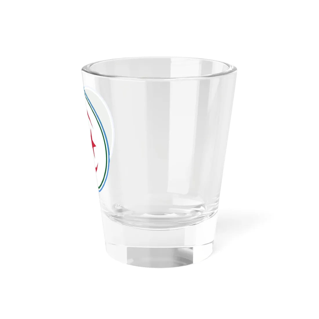 Roundel of Algeria  Type 2 (Algeria) Shot Glass 1.5oz - Go Mug Yourself
