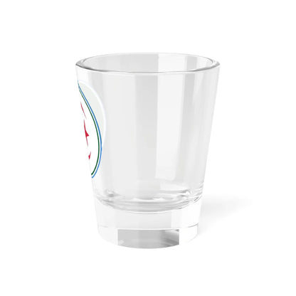 Roundel of Algeria  Type 2 (Algeria) Shot Glass 1.5oz - Go Mug Yourself