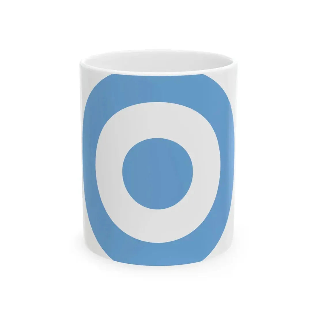 Roundel of Argentina (Argentina) White Coffee Mug 11oz - Go Mug Yourself