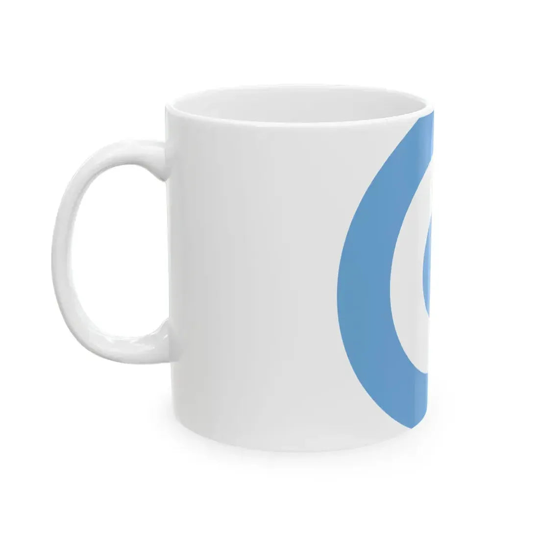 Roundel of Argentina (Argentina) White Coffee Mug - Go Mug Yourself
