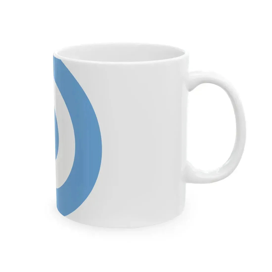 Roundel of Argentina (Argentina) White Coffee Mug - Go Mug Yourself