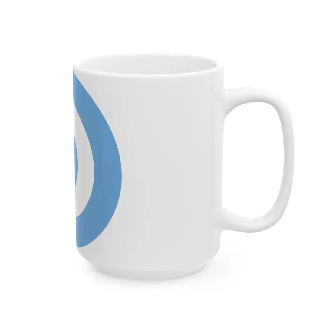 Roundel of Argentina (Argentina) White Coffee Mug - Go Mug Yourself