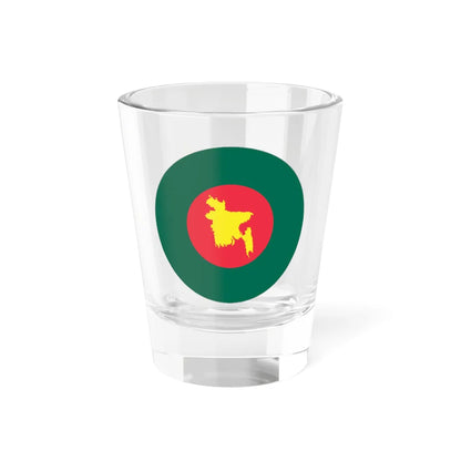 Roundel of Bangladesh with map in centre (Bangladesh) Shot Glass 1.5oz - Go Mug Yourself