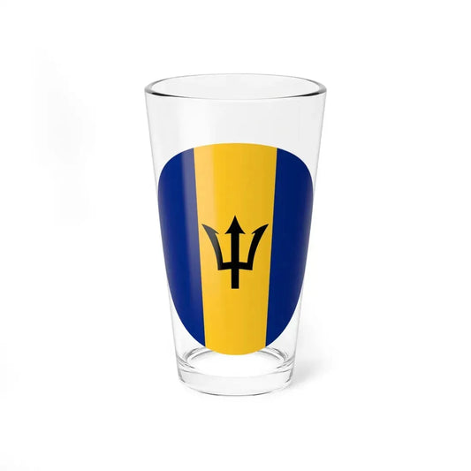 Roundel of Barbados fictional (Barbados) Pint Glass 16oz 16oz - Go Mug Yourself