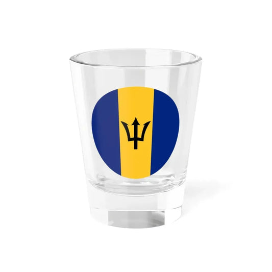 Roundel of Barbados fictional (Barbados) Shot Glass 1.5oz 1.5oz - Go Mug Yourself