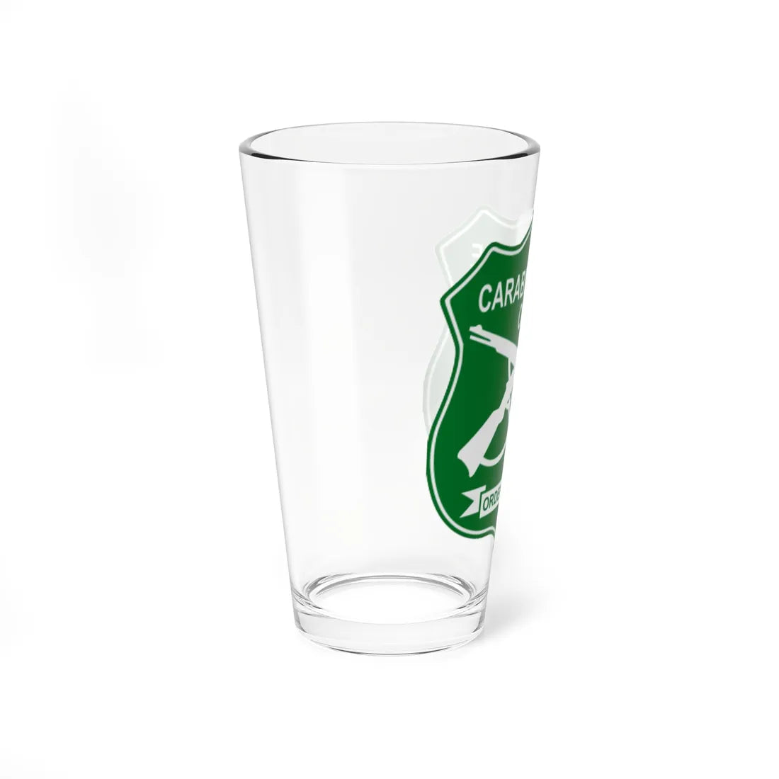 Roundel of Carabineros de Chile (Chile) (Coat of Arms) Pint Glass 16oz - Go Mug Yourself