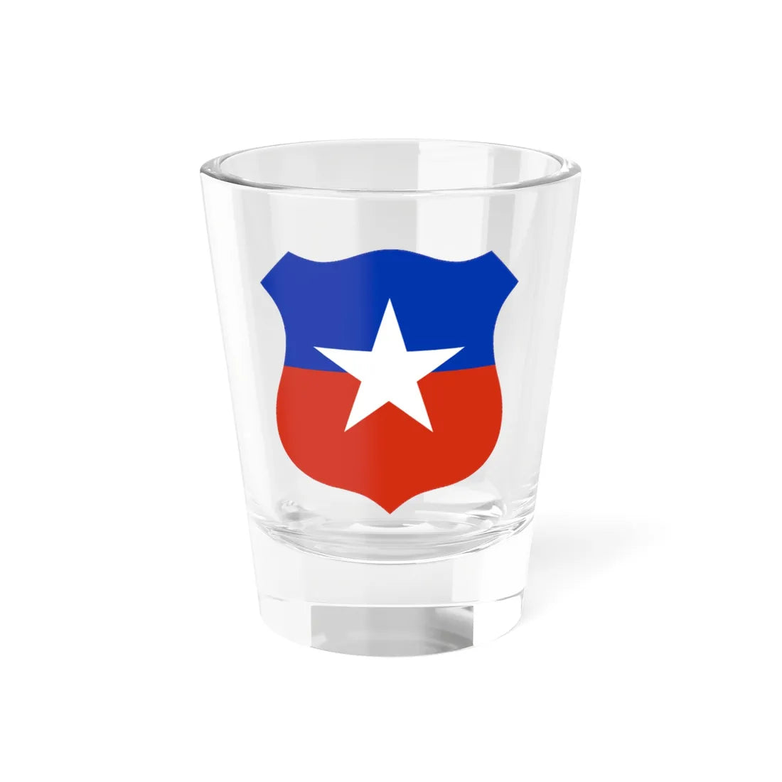 Roundel of Chile (Chile) (Coat of Arms) Shot Glass 1.5oz 1.5oz - Go Mug Yourself