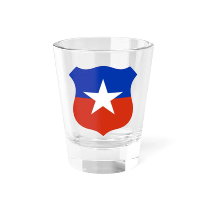 Roundel of Chile (Chile) (Coat of Arms) Shot Glass 1.5oz 1.5oz - Go Mug Yourself