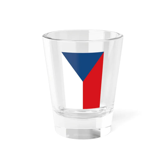 Roundel Of Czechoslovakia Left Wing (Slovakia) Shot Glass 1.5oz 1.5oz - Go Mug Yourself