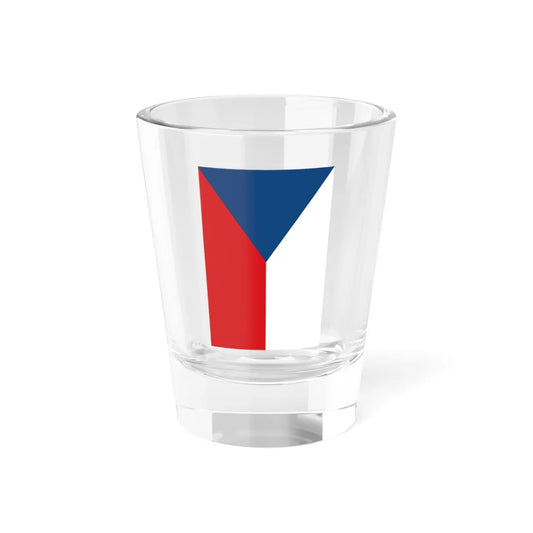 Roundel Of Czechoslovakia Right Wing (Slovakia) Shot Glass 1.5oz 1.5oz - Go Mug Yourself