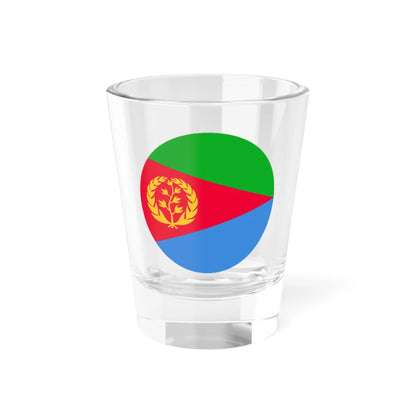 Roundel of Eritrea (Eritrea) Shot Glass 1.5oz 1.5oz - Go Mug Yourself