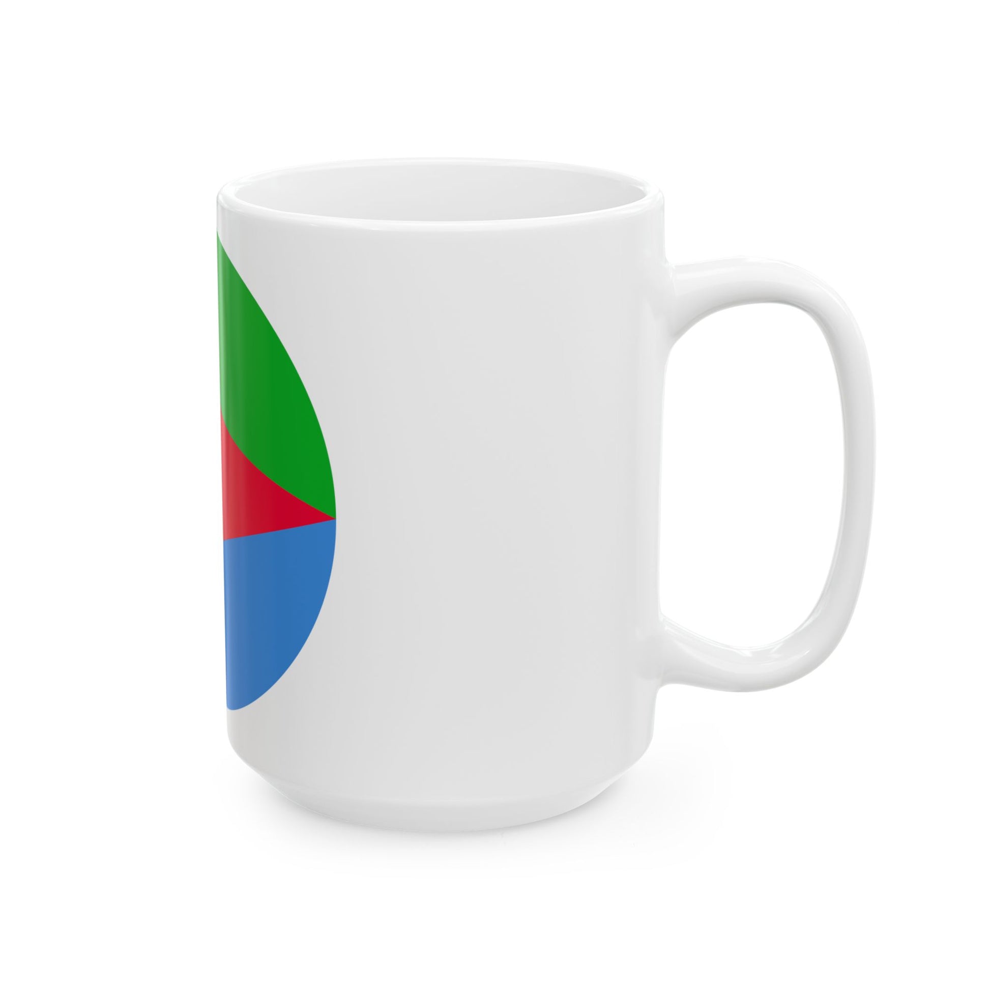 Roundel of Eritrea (Eritrea) White Coffee Mug-Go Mug Yourself