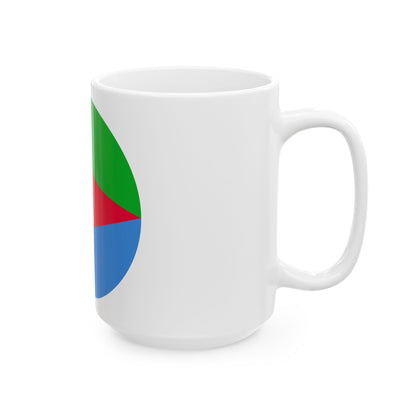 Roundel of Eritrea (Eritrea) White Coffee Mug-Go Mug Yourself