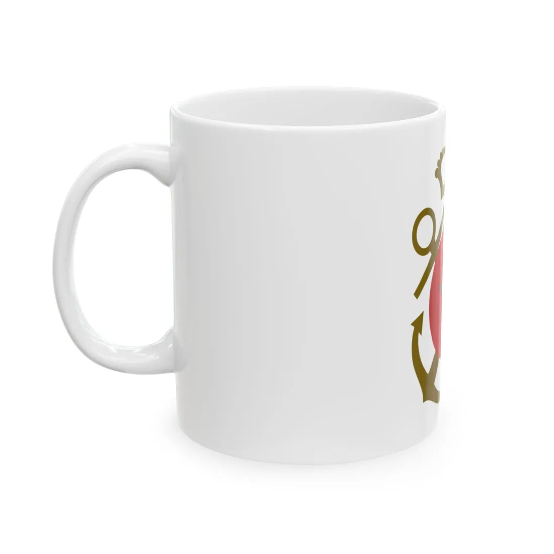 Roundel of Morocco  Naval Aviation (Morocco) White Coffee Mug - Go Mug Yourself