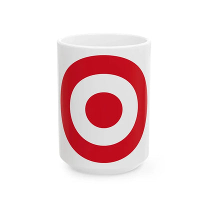 Roundel of Peru (Peru) White Coffee Mug 15oz - Go Mug Yourself