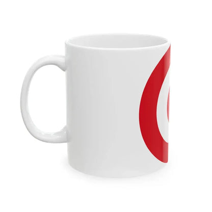 Roundel of Peru (Peru) White Coffee Mug - Go Mug Yourself