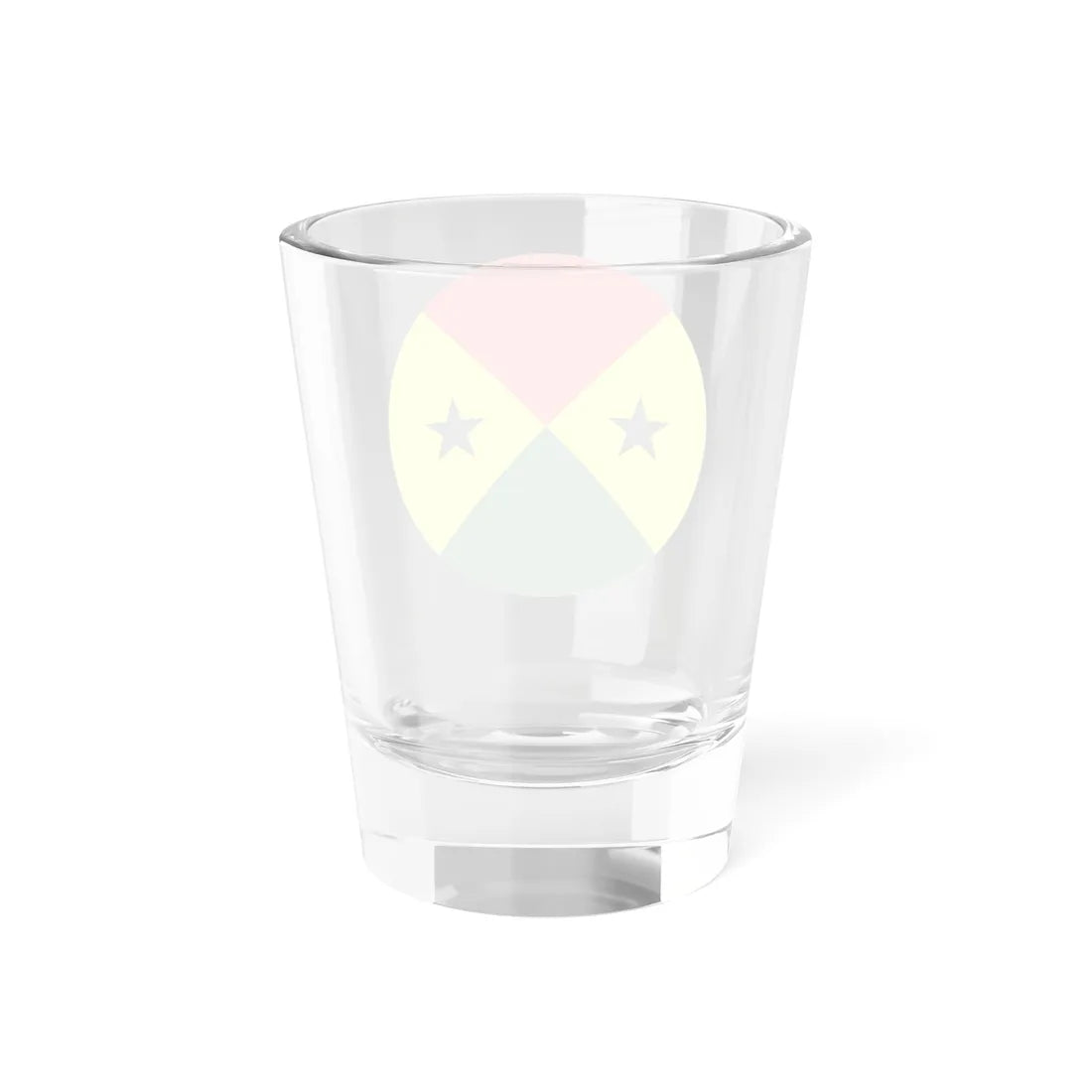 Roundel of São Tomé and Príncipe fictional Shot Glass 1.5oz - Go Mug Yourself
