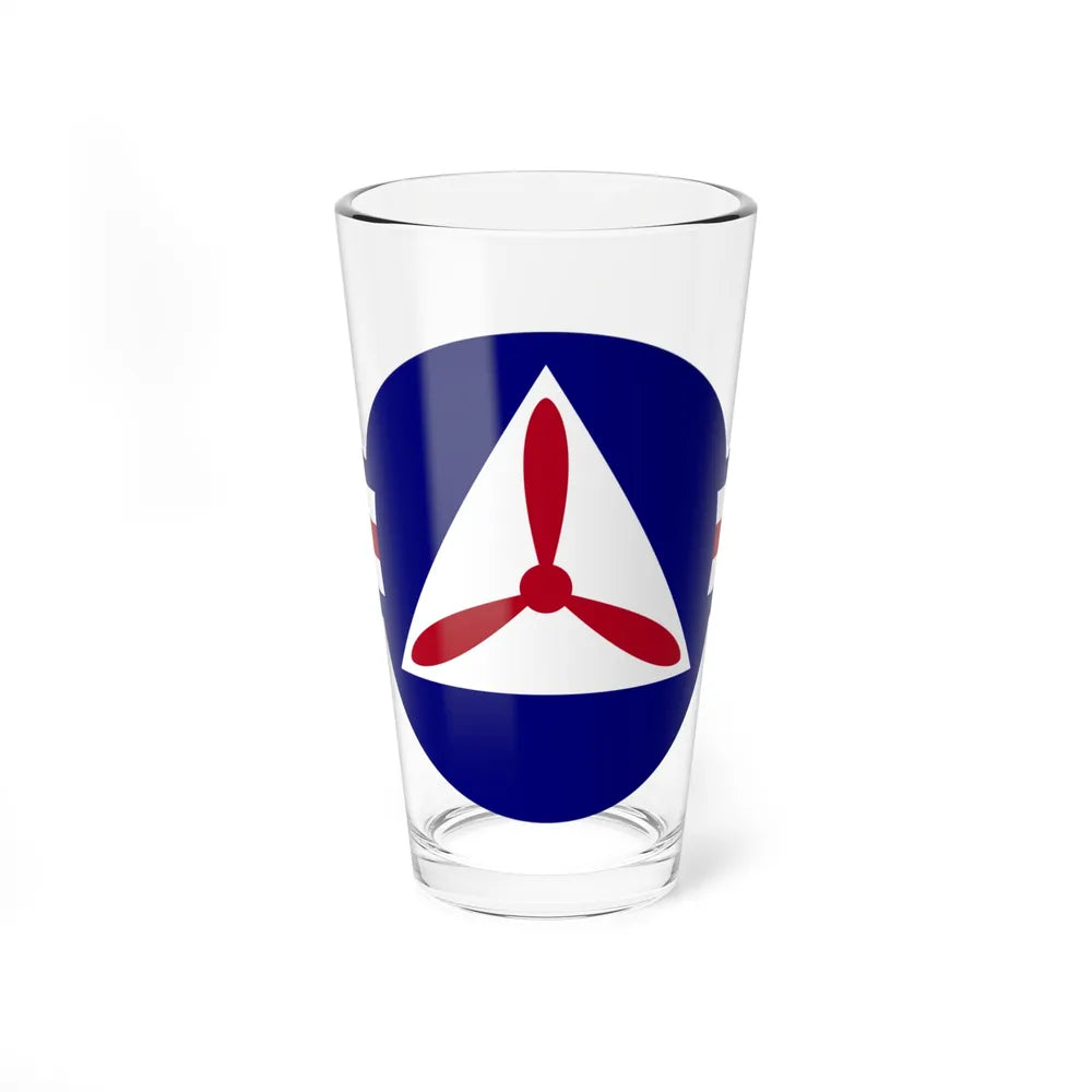 Roundel of the Civil Air Patrol - Pint Glass 16oz-16oz-Go Mug Yourself