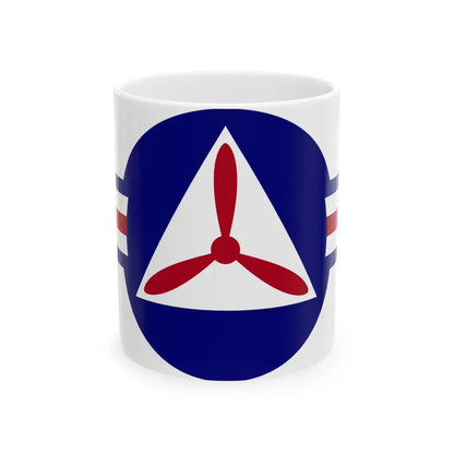 Roundel of the Civil Air Patrol - White Coffee Mug 11oz - Go Mug Yourself