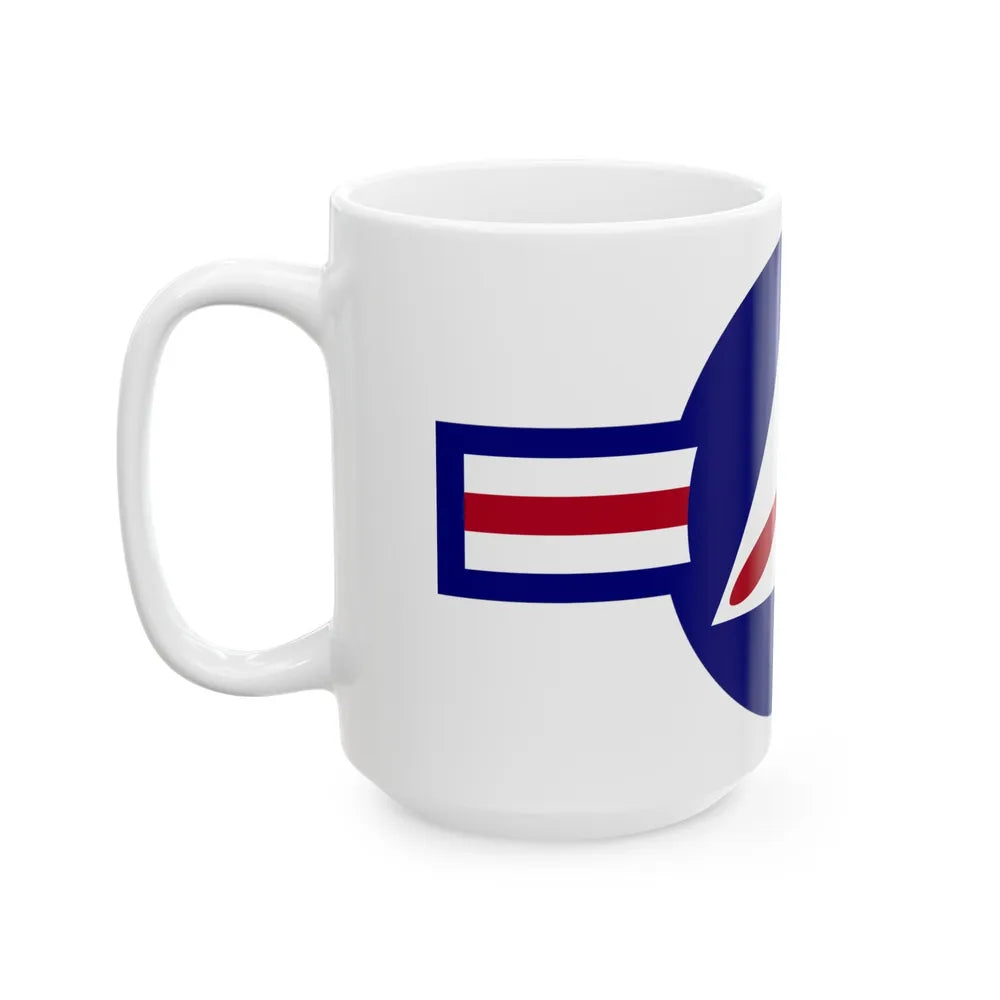 Roundel of the Civil Air Patrol - White Coffee Mug-Go Mug Yourself