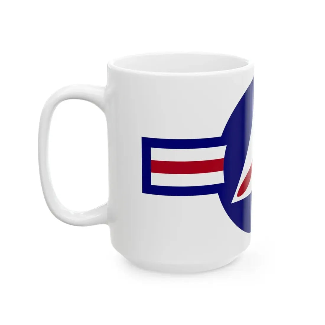 Roundel of the Civil Air Patrol - White Coffee Mug - Go Mug Yourself