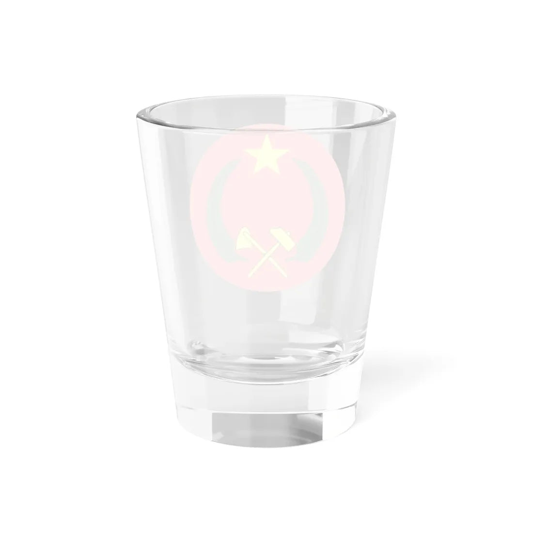 Roundel of the Republic of the Congo 1970-1992 (Congo) (Coat of Arms) Shot Glass 1.5oz - Go Mug Yourself
