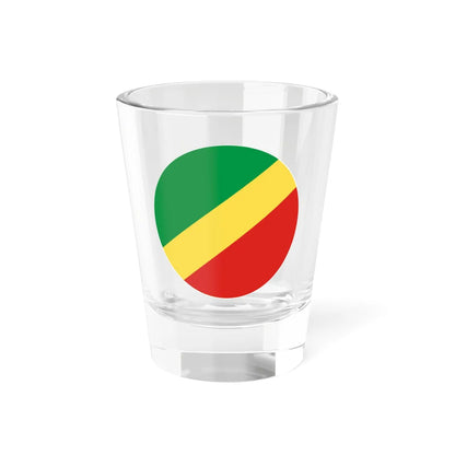 Roundel of the Republic of the Congo fictional (Congo) Shot Glass 1.5oz 1.5oz - Go Mug Yourself