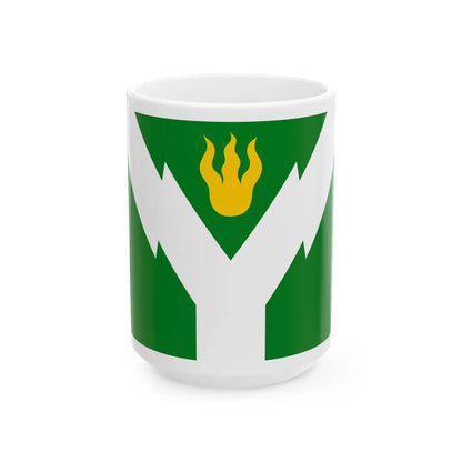 Rovaniemi.lippu (Finland) White Coffee Mug 15oz - Go Mug Yourself