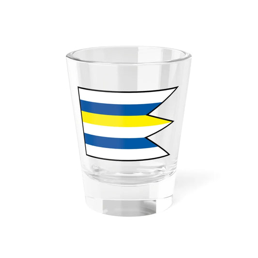 Rovensko Senica Flag (Slovakia) Shot Glass 1.5oz 1.5oz - Go Mug Yourself