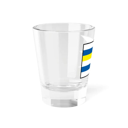 Rovensko Senica Flag (Slovakia) Shot Glass 1.5oz - Go Mug Yourself