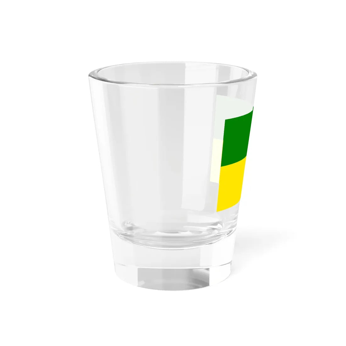 Rovereto-Bandiera-troncato (Italy) Shot Glass 1.5oz - Go Mug Yourself