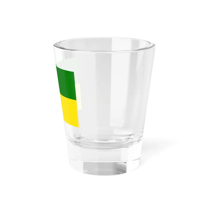 Rovereto-Bandiera-troncato (Italy) Shot Glass 1.5oz - Go Mug Yourself