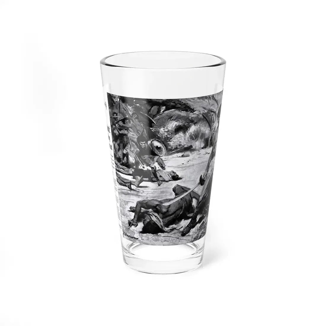 Rowdy Richard - The Rake They Couldn't Wear Out, Cavalier, July 1958 (Magazine Illustration) Pint Glass 16oz 16oz - Go Mug Yourself