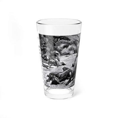 Rowdy Richard - The Rake They Couldn't Wear Out, Cavalier, July 1958 (Magazine Illustration) Pint Glass 16oz 16oz - Go Mug Yourself