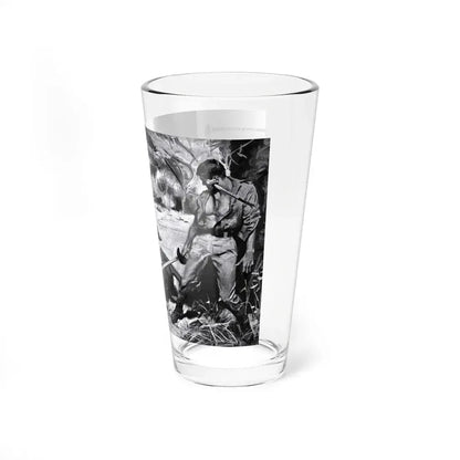 Rowdy Richard - The Rake They Couldn't Wear Out, Cavalier, July 1958 (Magazine Illustration) Pint Glass 16oz - Go Mug Yourself