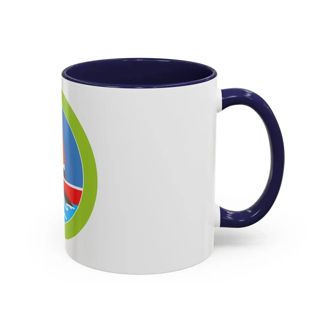 Rowing (Boy Scout Merit Badge) Accent Coffee Mug - Go Mug Yourself