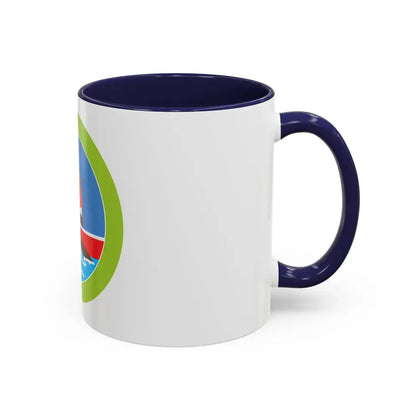 Rowing (Boy Scout Merit Badge) Accent Coffee Mug - Go Mug Yourself