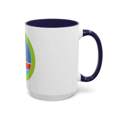 Rowing (Boy Scout Merit Badge) Accent Coffee Mug - Go Mug Yourself