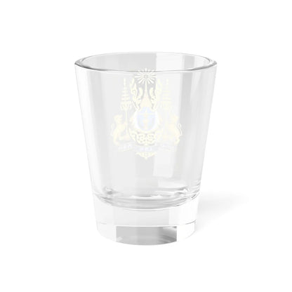 Royal arms of Cambodia (Cambodia) (Coat of Arms) Shot Glass 1.5oz - Go Mug Yourself