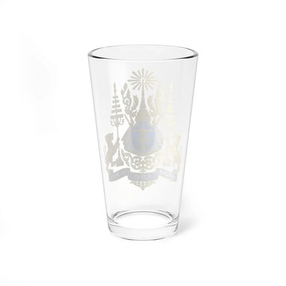 Royal arms of Cambodia - Pint Glass 16oz-Go Mug Yourself