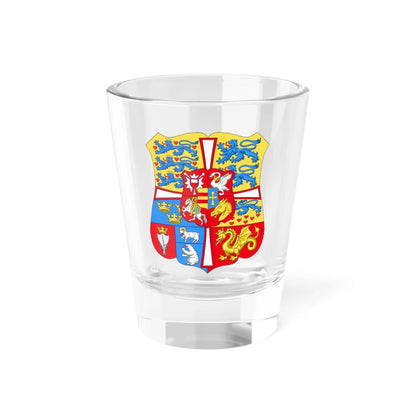 Royal arms of Denmark 1819-1903 (Denmark) (Coat of Arms) Shot Glass 1.5oz 1.5oz - Go Mug Yourself